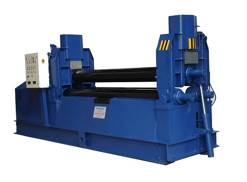 Three Roll Fix Axis Plate Bending Machine in Pune
